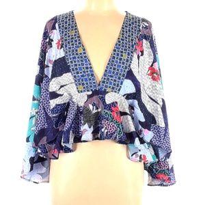 CQ by CQ Colorblock Blouse